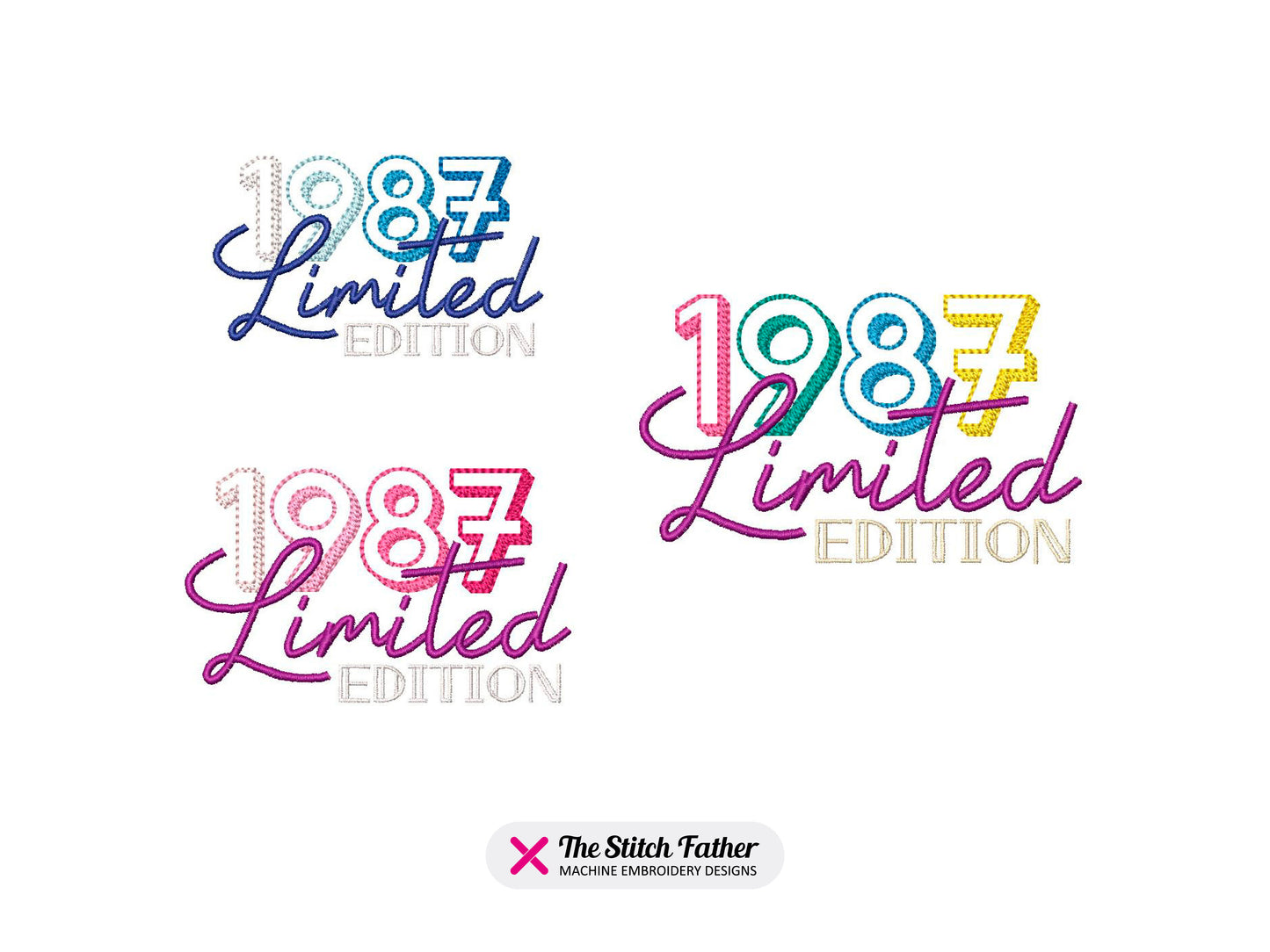1987 Year Logo