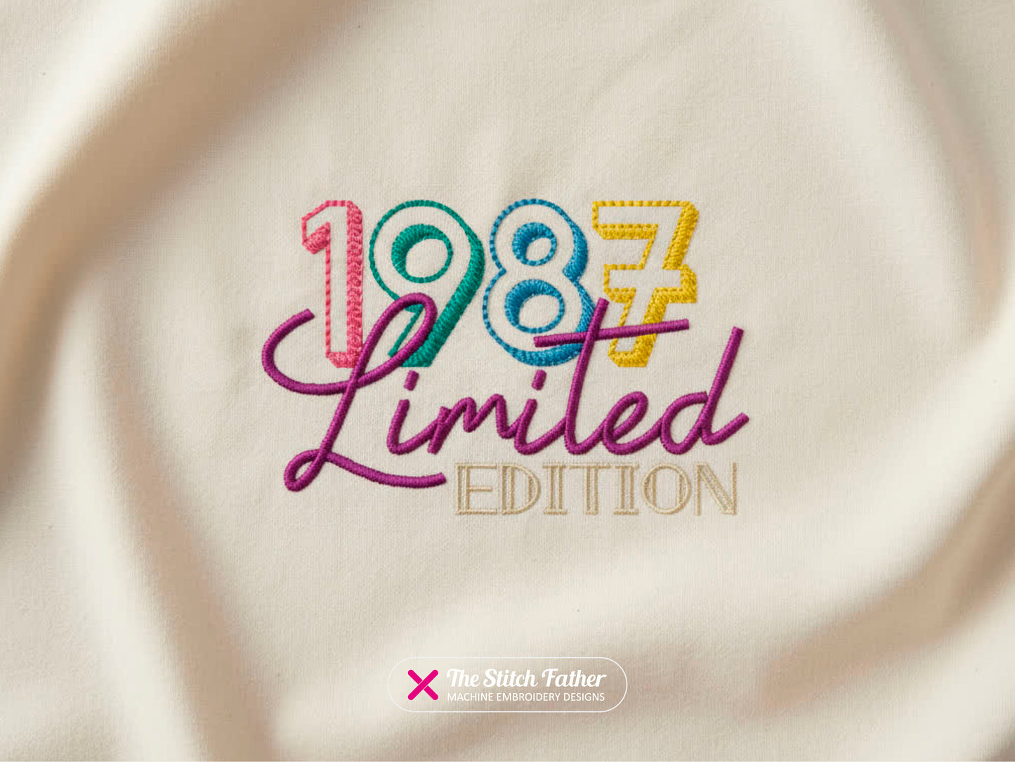 1987 Year Logo