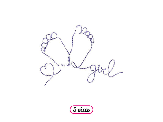 Baby Feet Girl