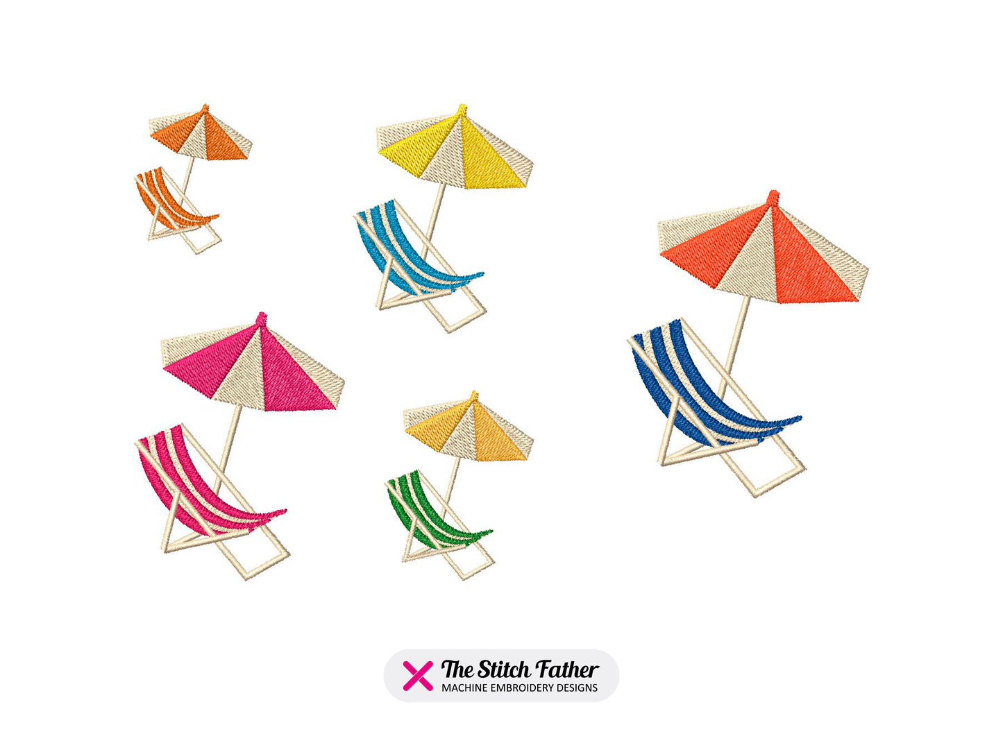 Beach Chair with Parasol