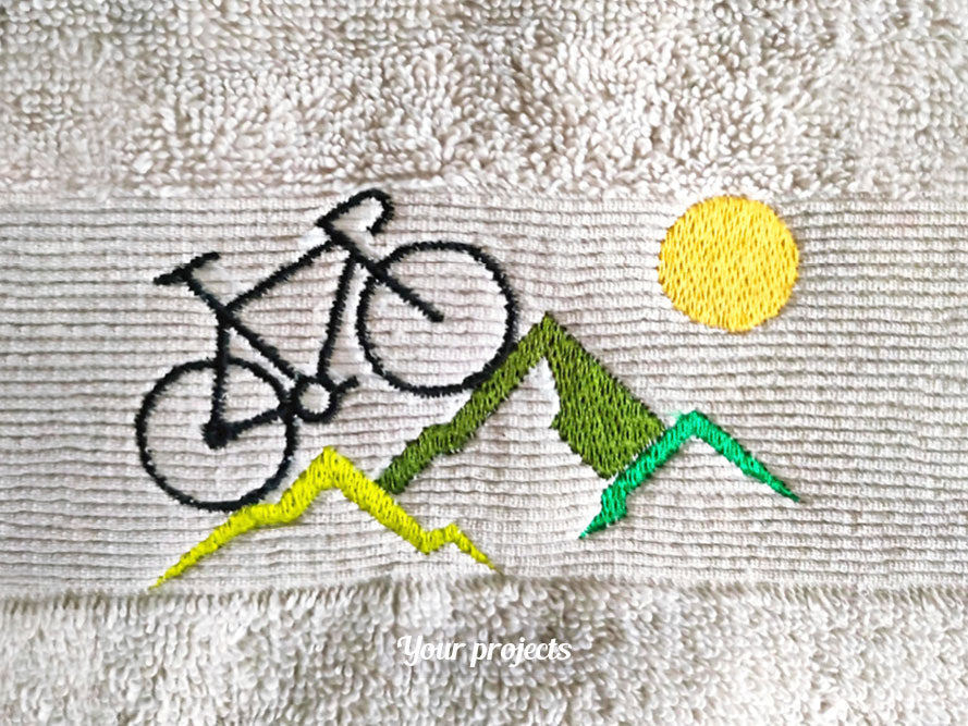 Mountain Bike Racing Logo