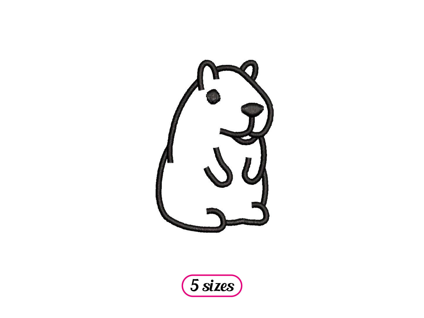 Capybara Outline