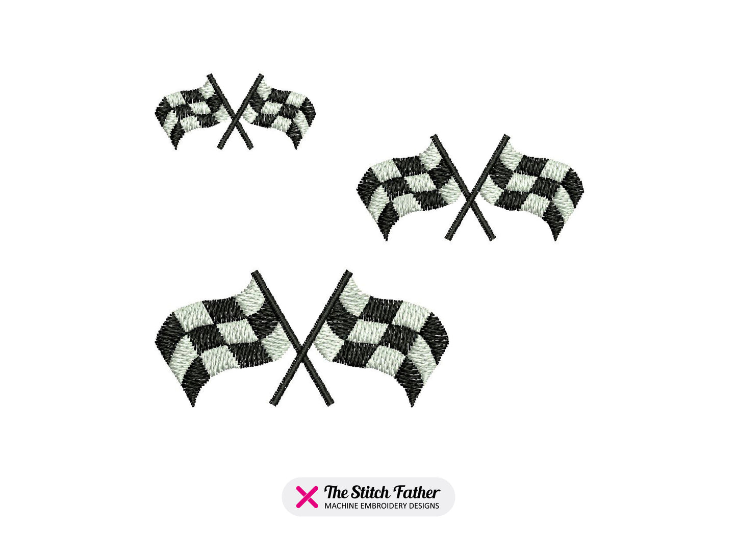 Crossed Checkered Flags
