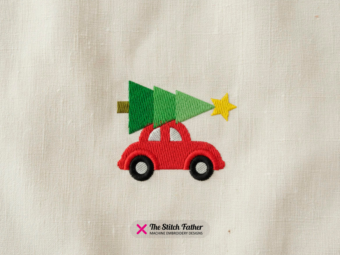 Chrismas Tree Car
