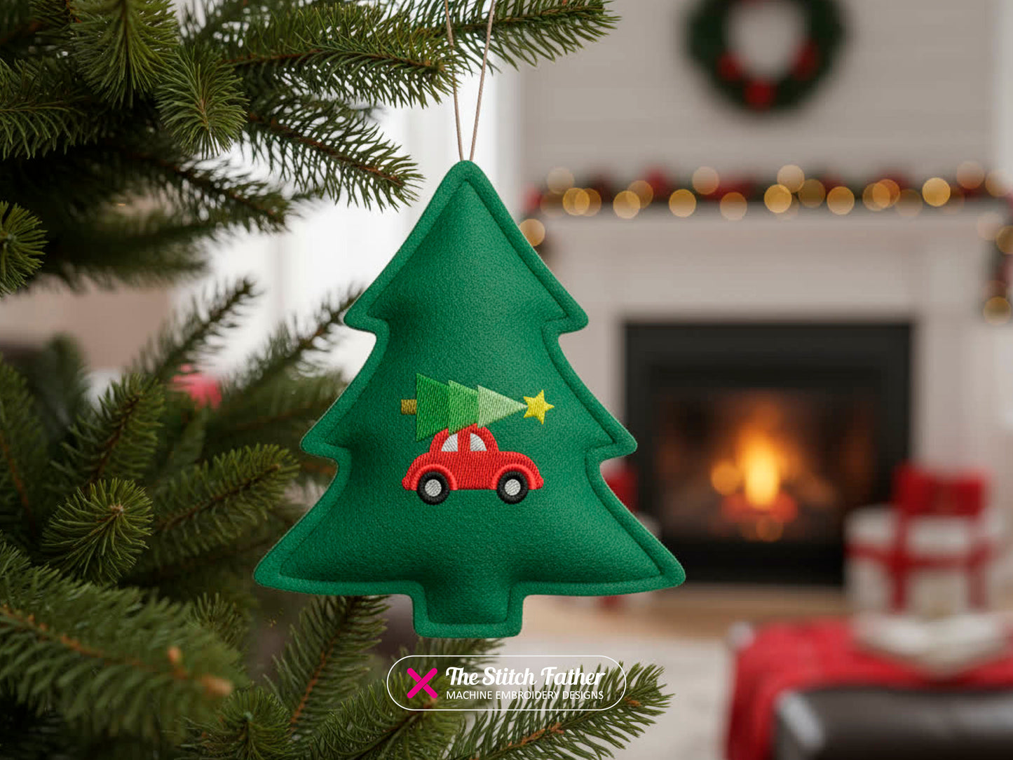 Chrismas Tree Car