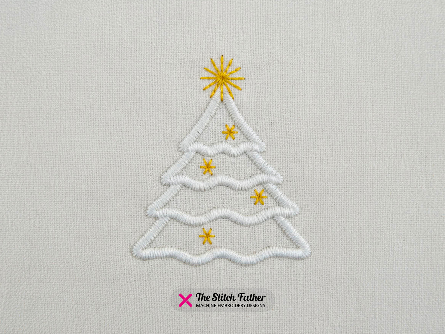 Christmas Tree with Linear Style