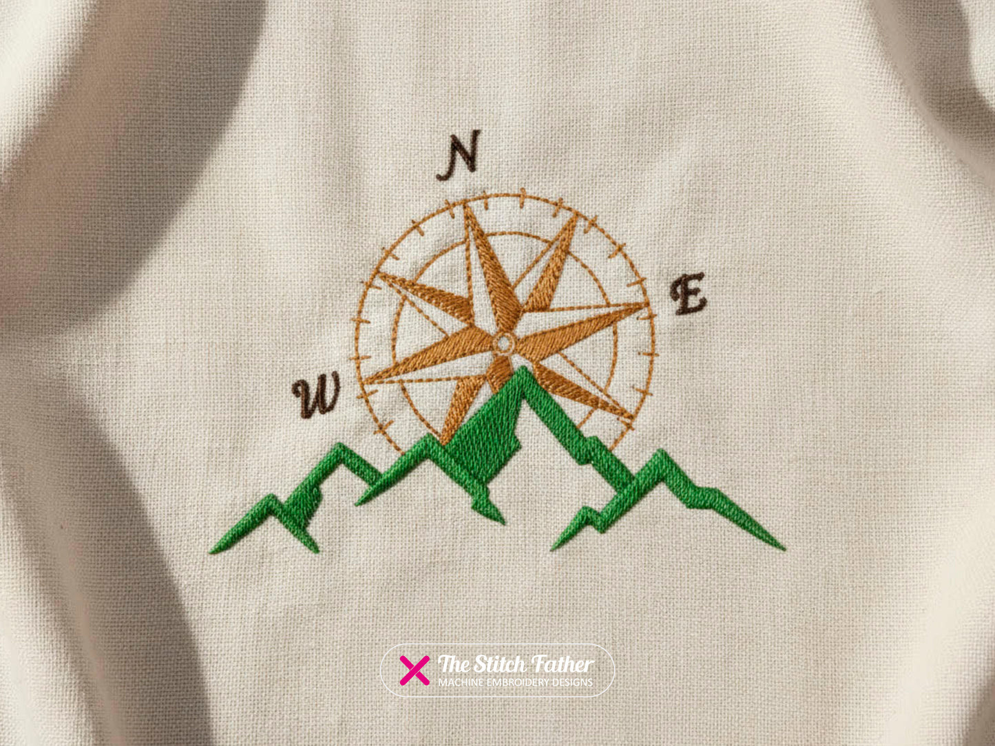 Compass rose Mountains