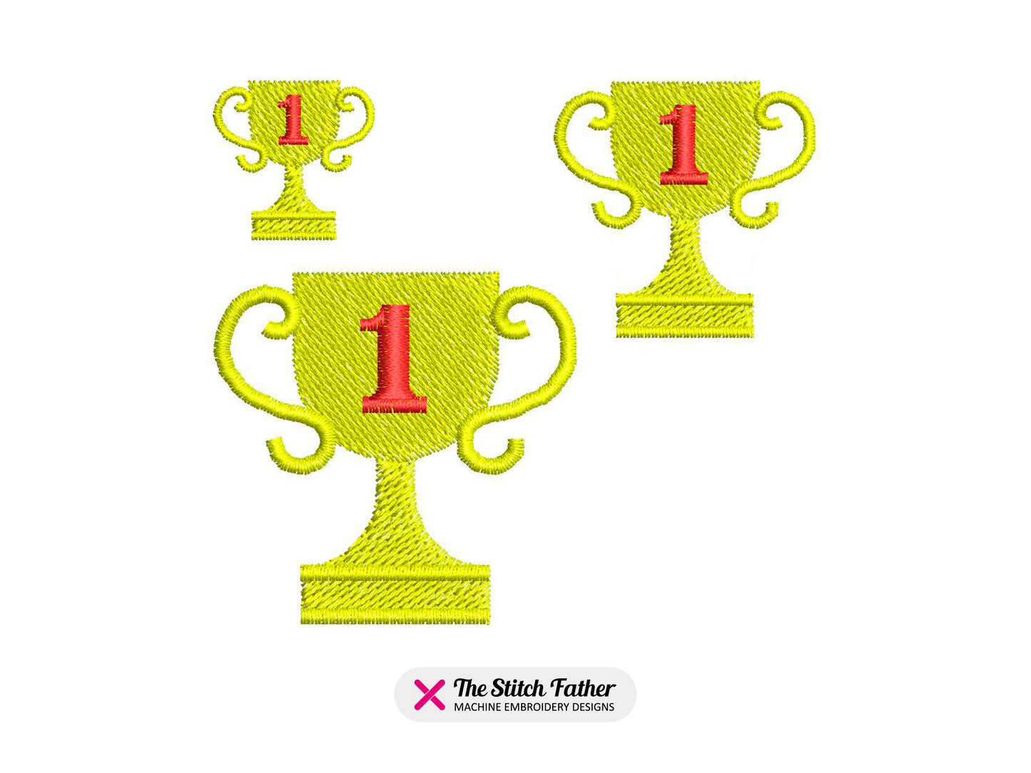 Ensemble de mini trophées de la victoire