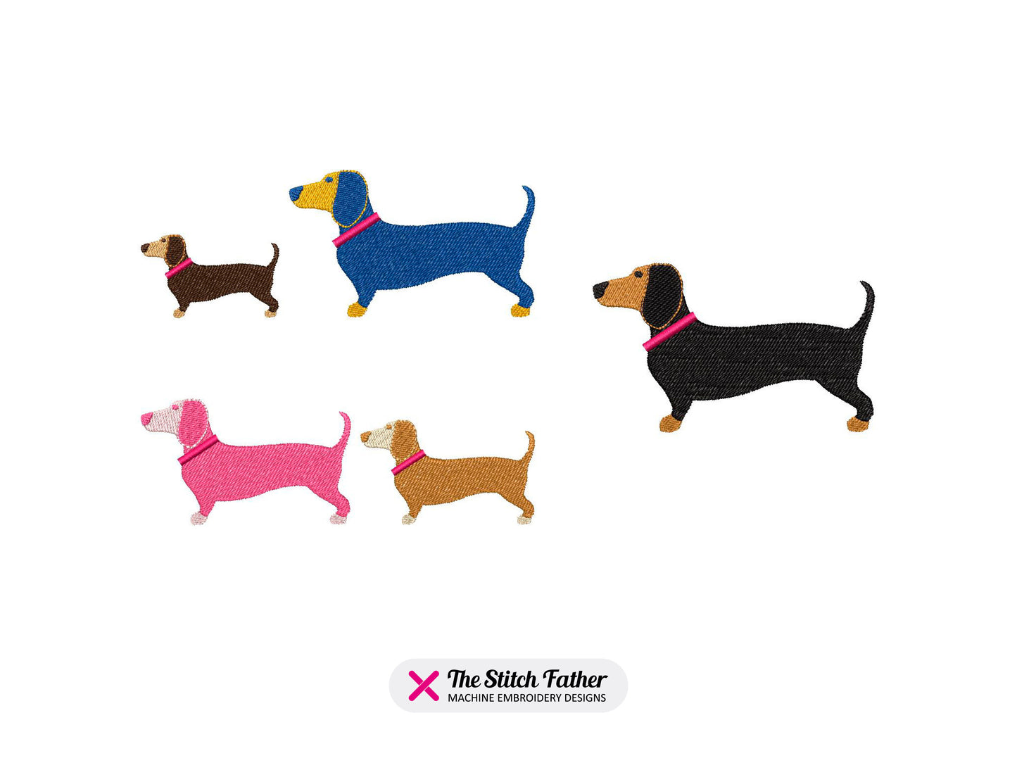Dachshund Side View