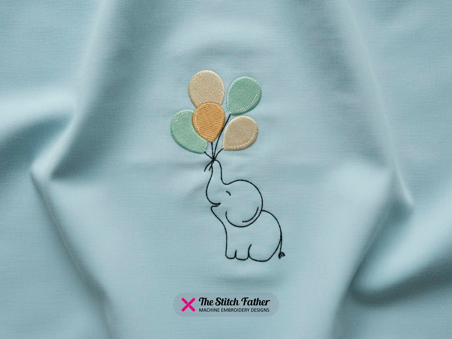 Elephant with Balloons