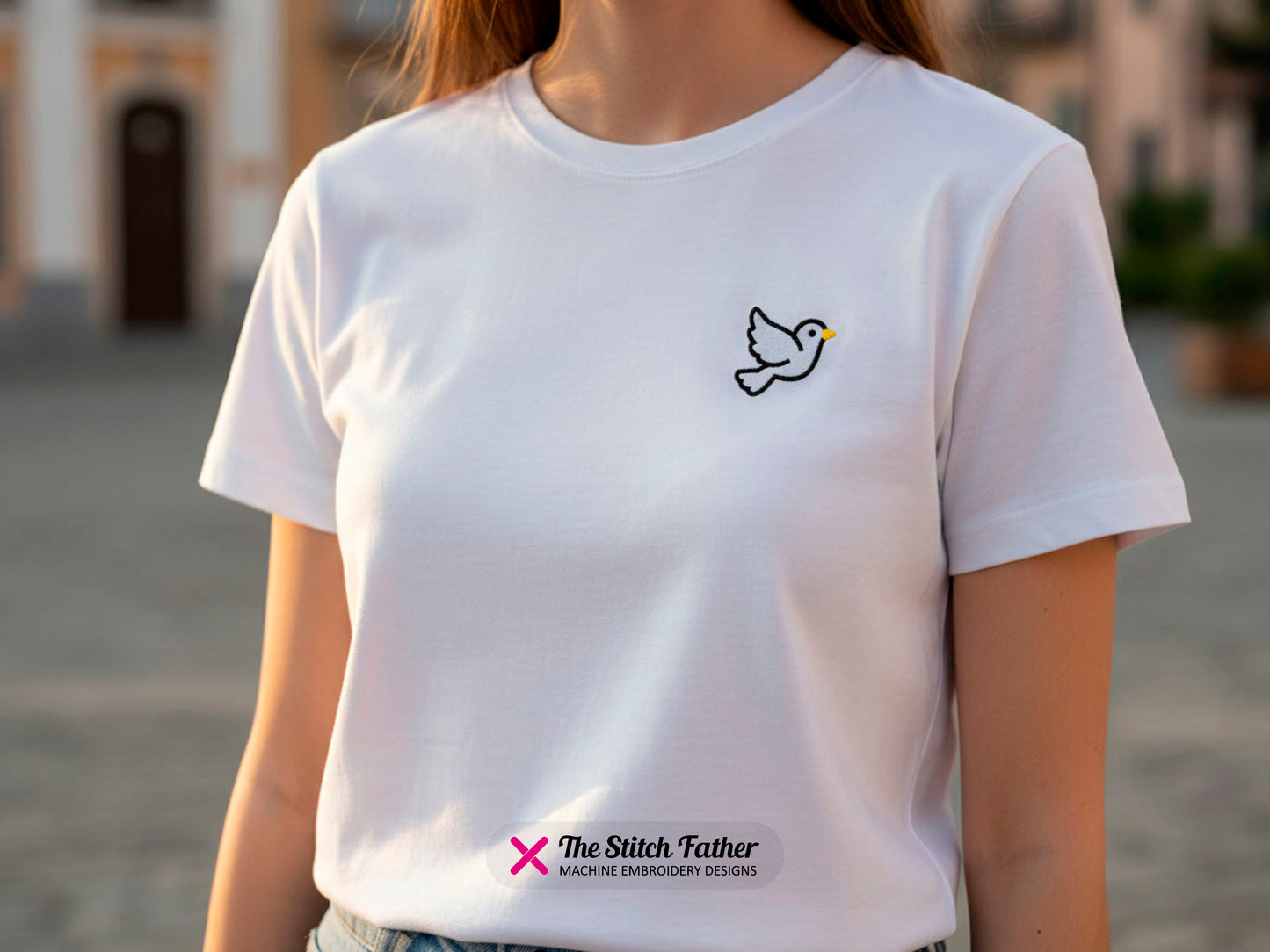 Minimalist Flying Bird