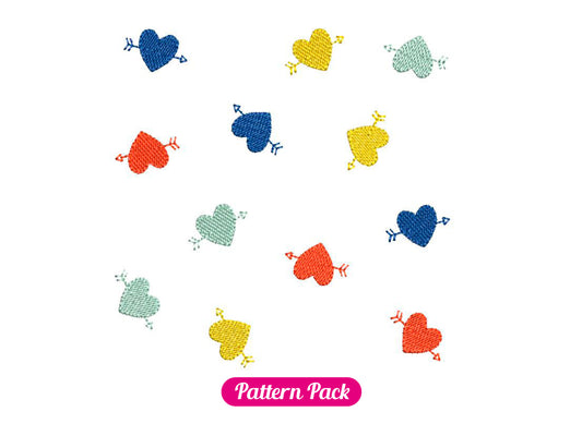 Heart Arrow Patterns