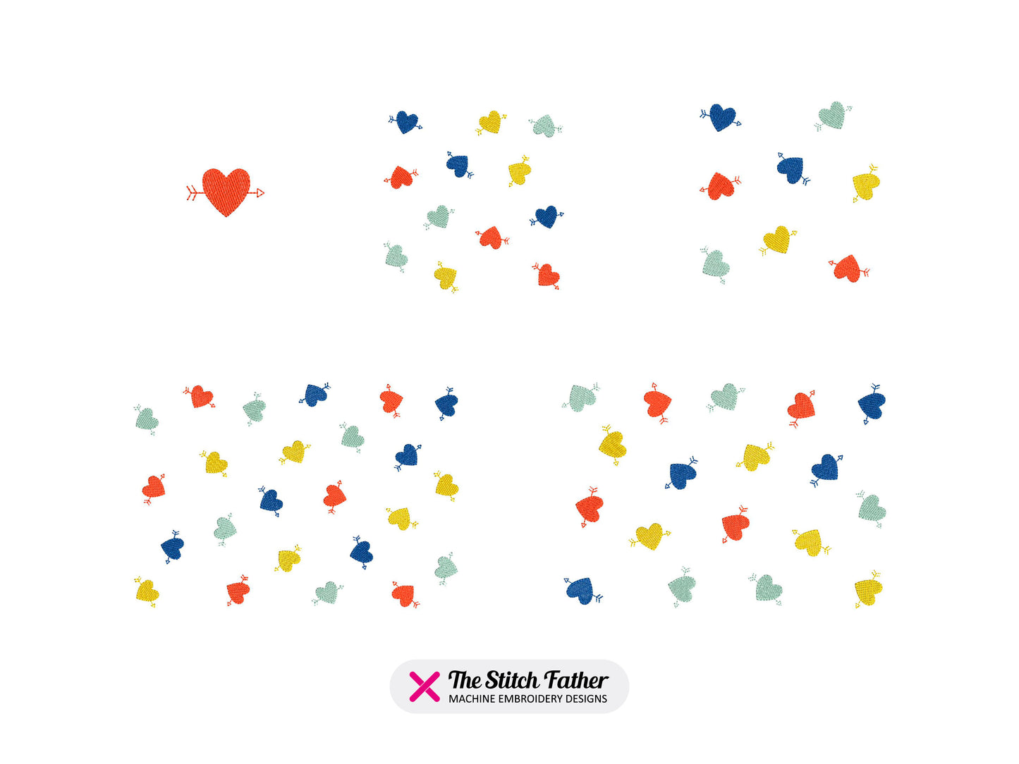 Heart Arrow Patterns