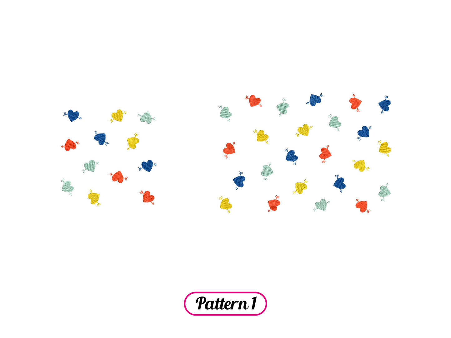 Heart Arrow Patterns
