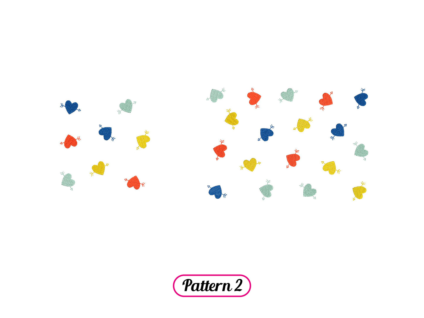 Heart Arrow Patterns