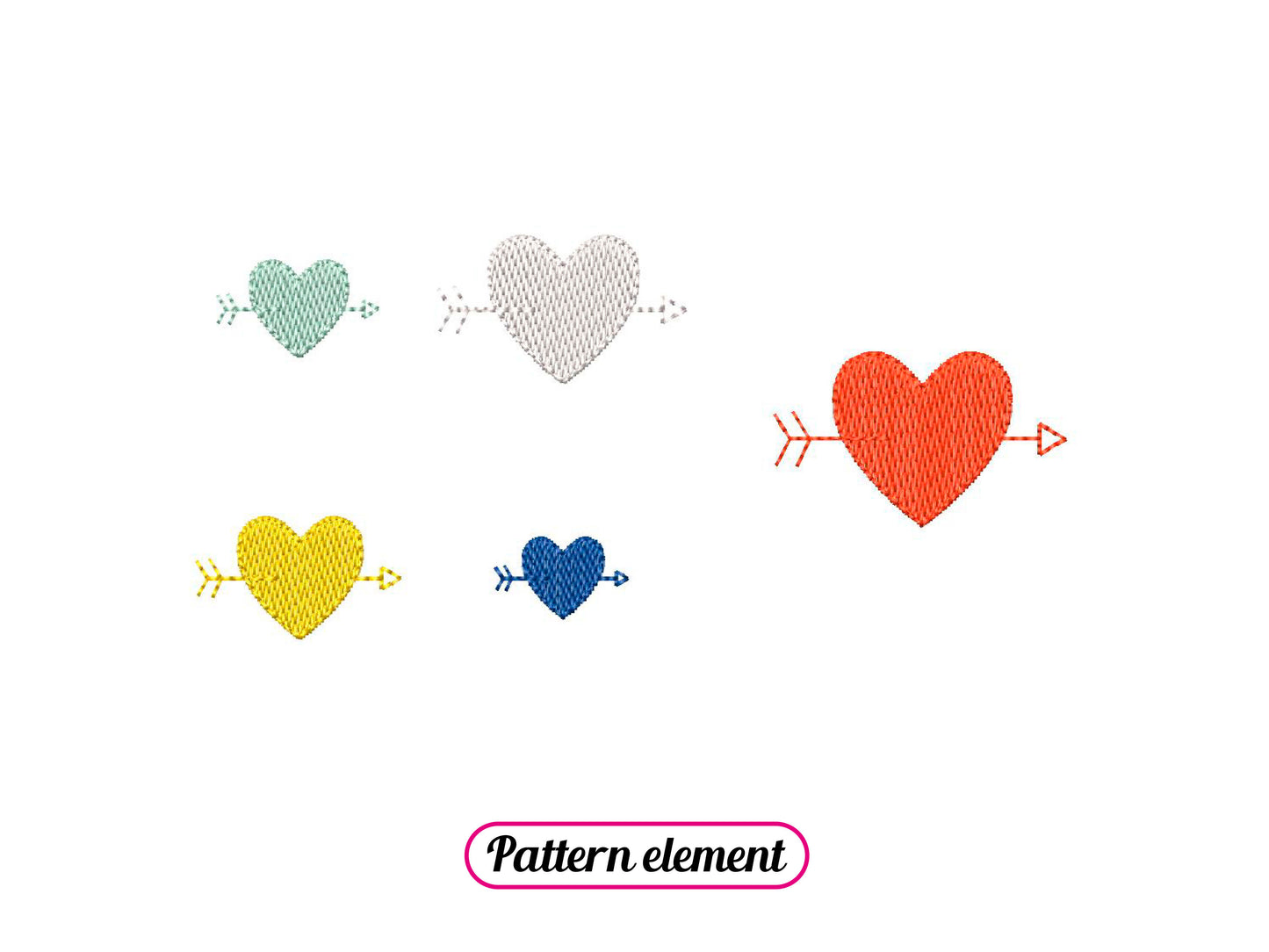 Heart Arrow Patterns