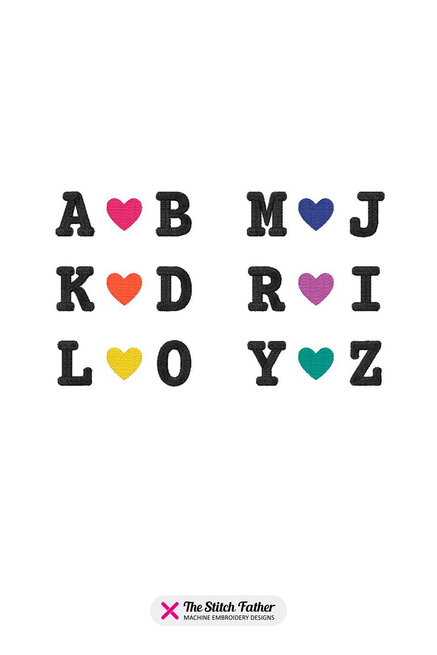 Initials with Heart Custom