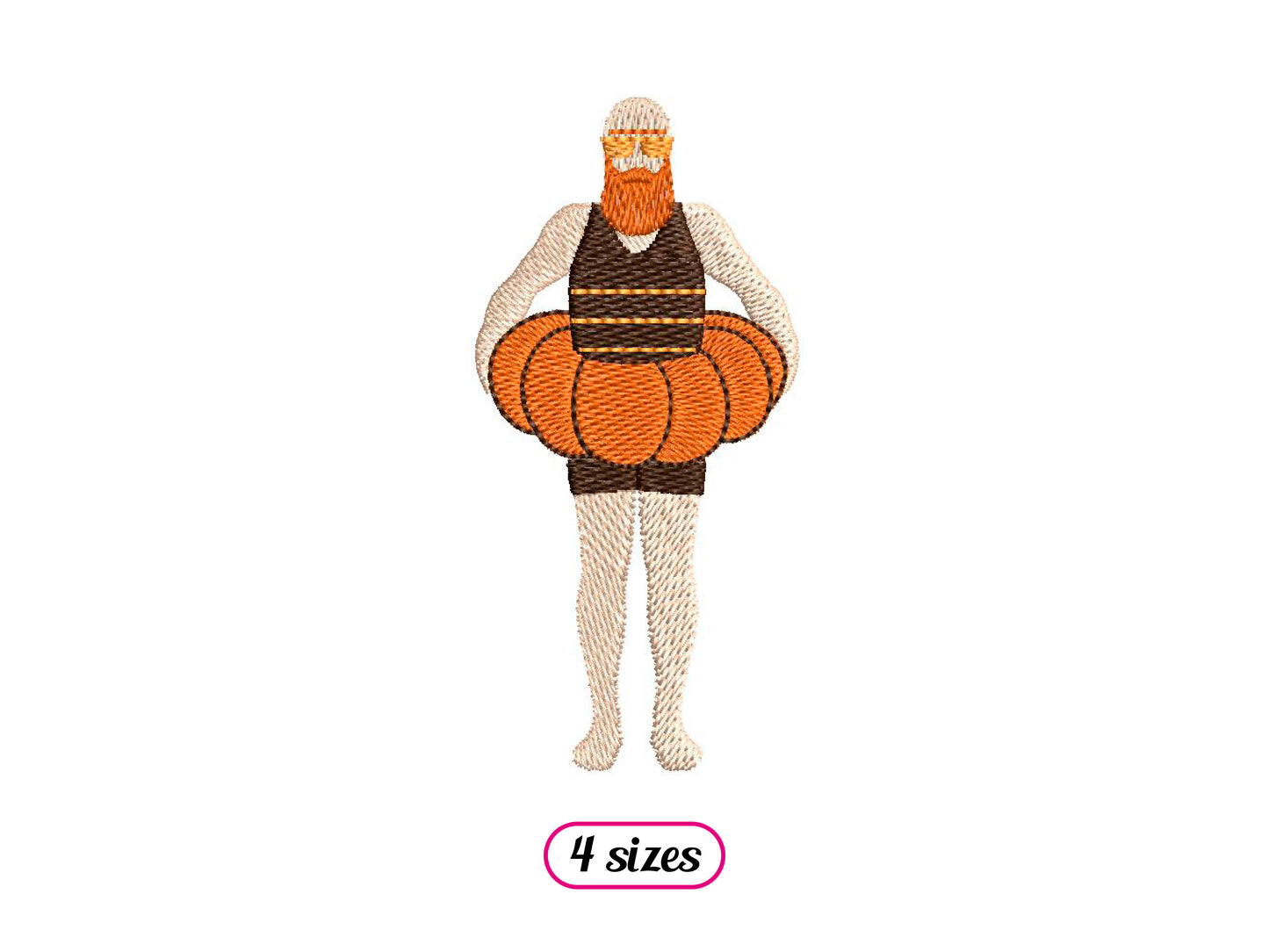 Lustiger Halloween-Schwimmer