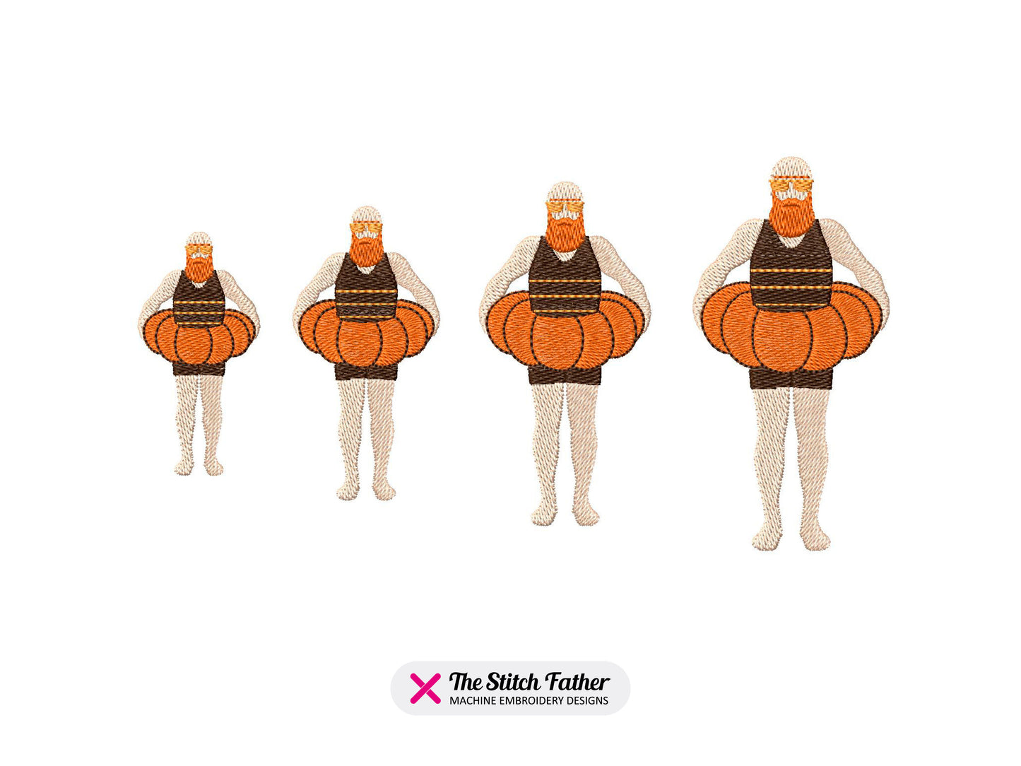 Lustiger Halloween-Schwimmer
