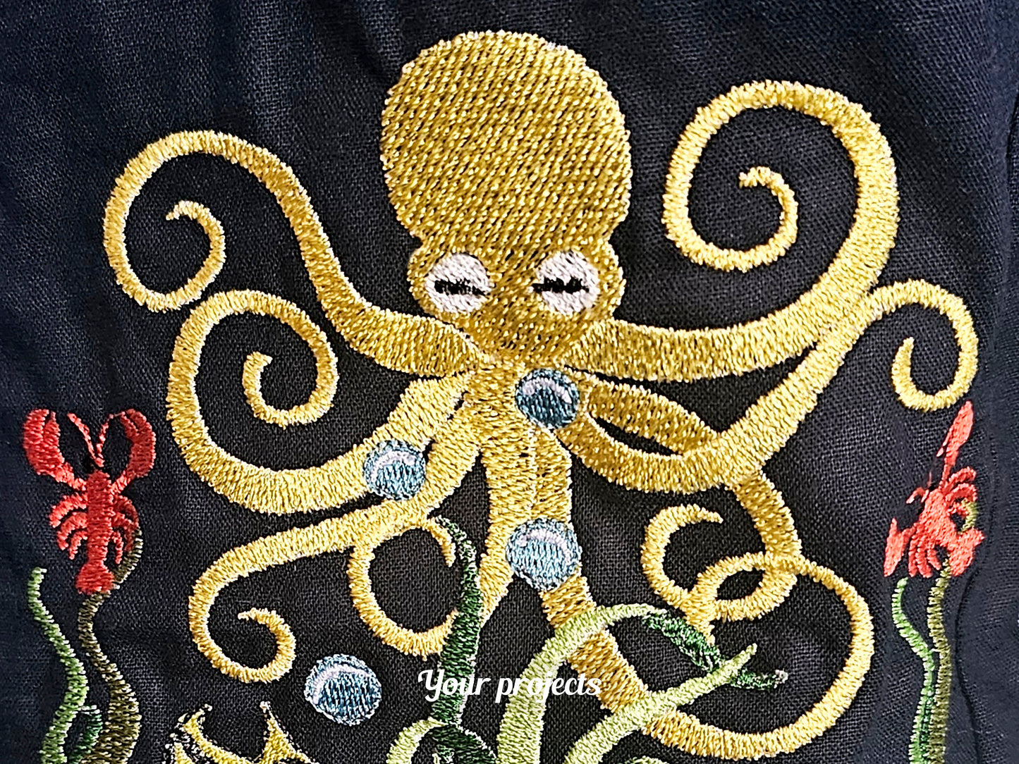 Modern Octopus Flat Style