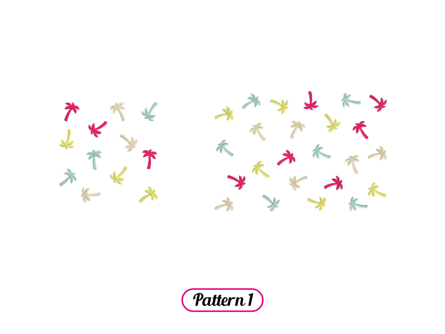 Motifs de palmiers