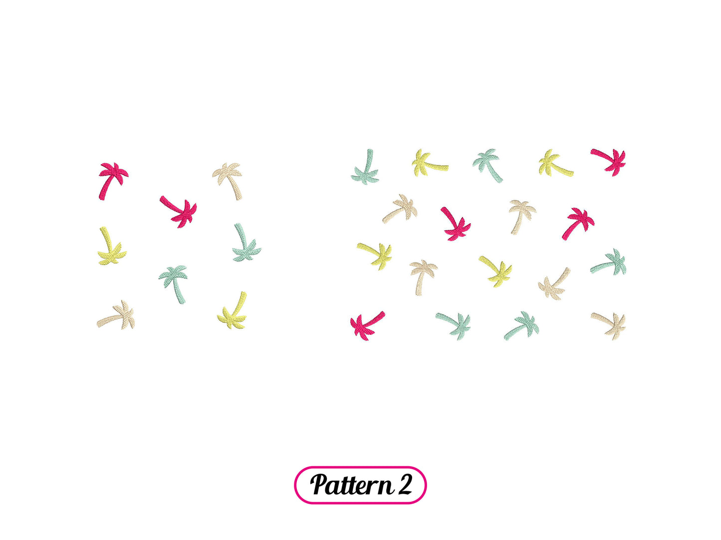 Motifs de palmiers