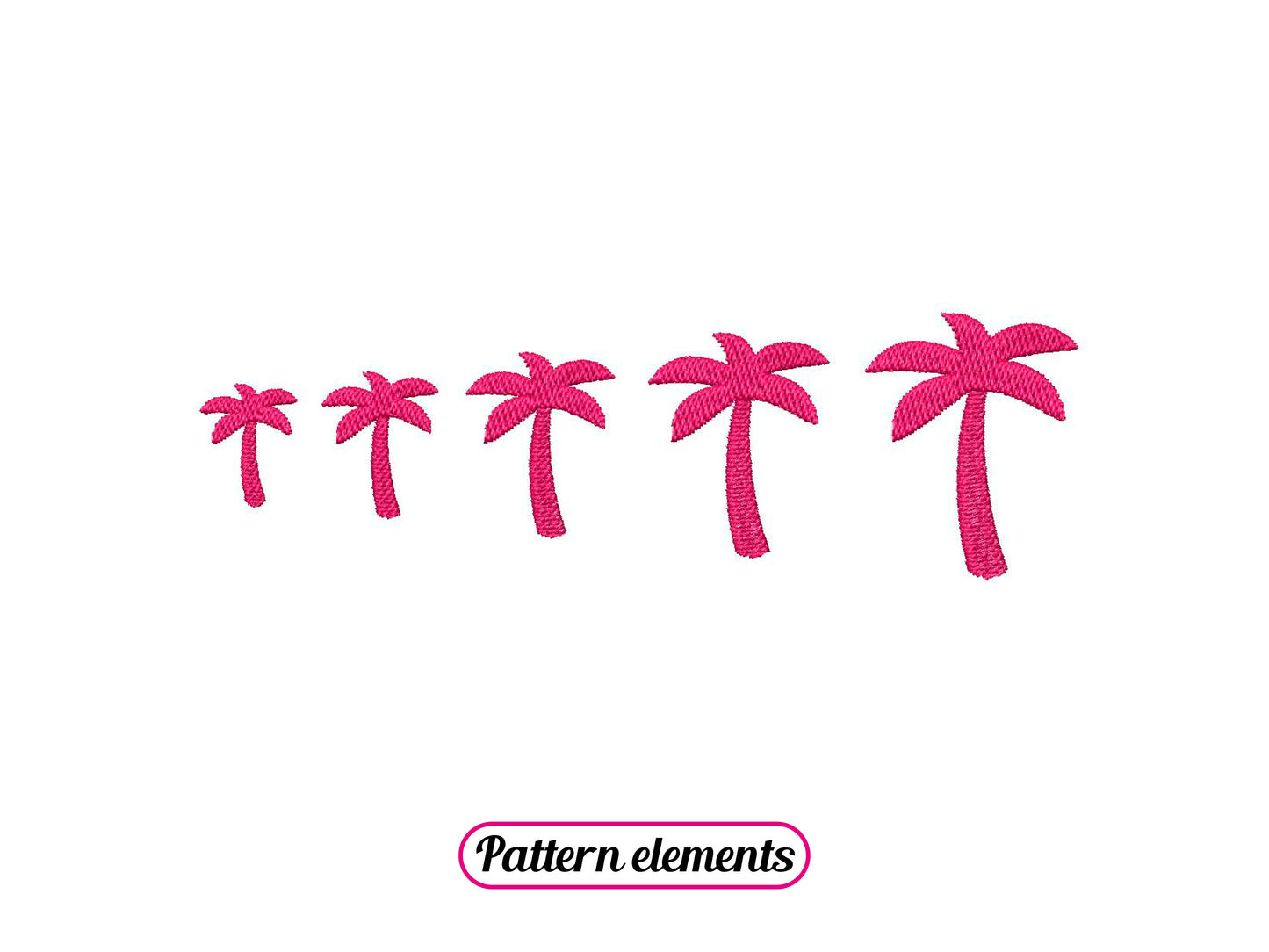 Motifs de palmiers