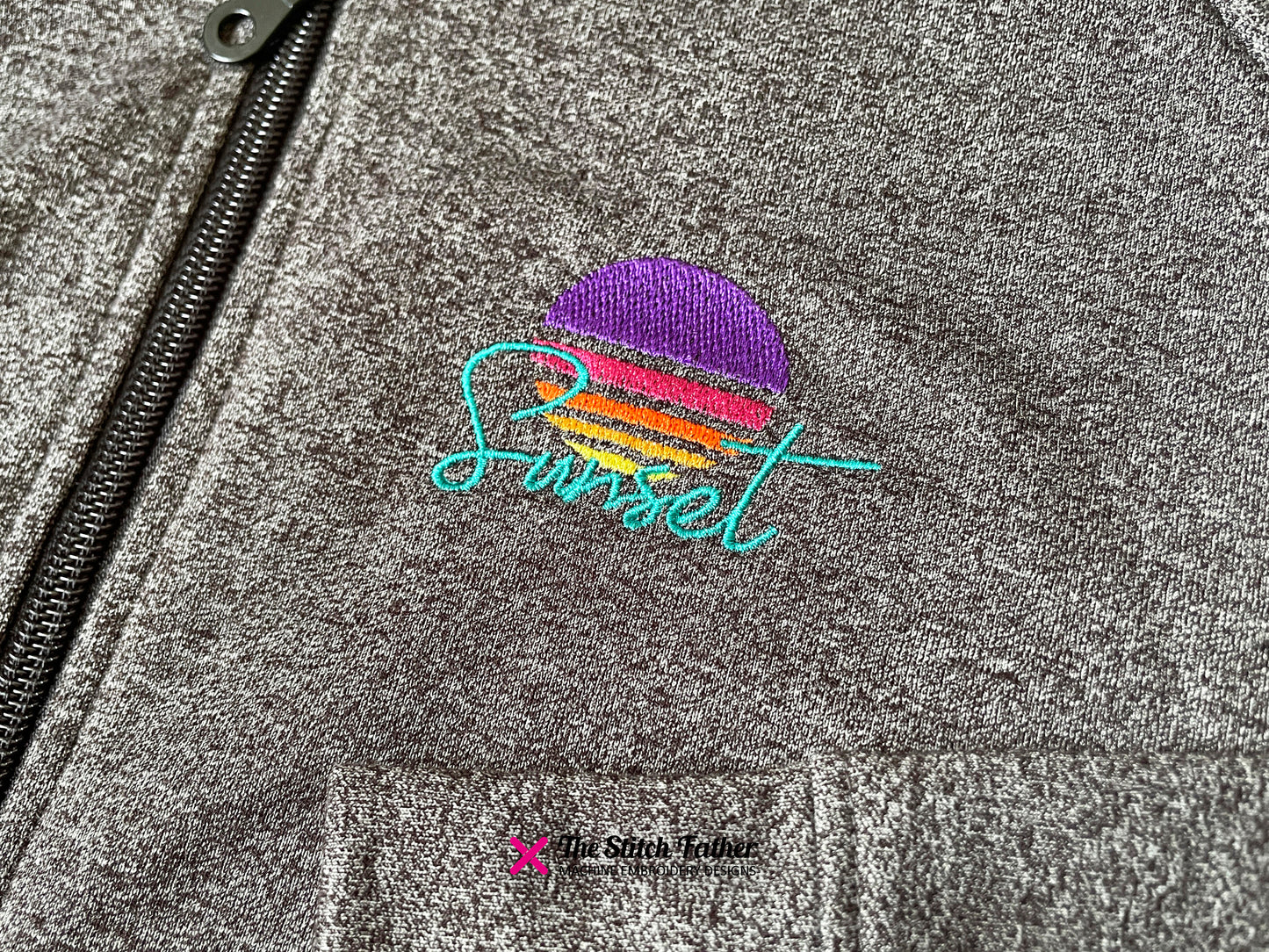 Sunset Retro Logo