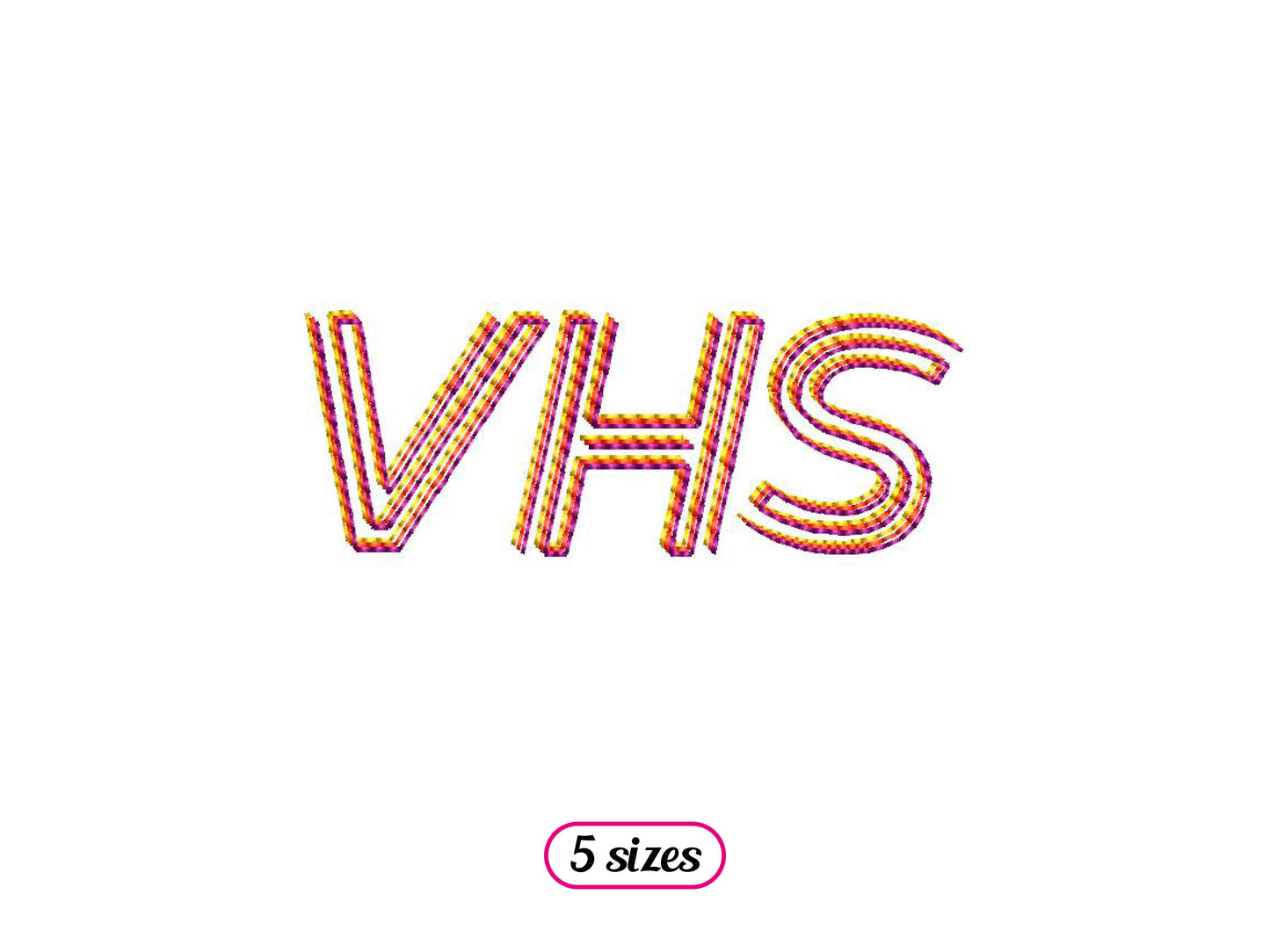 VHS Logo Linear Style
