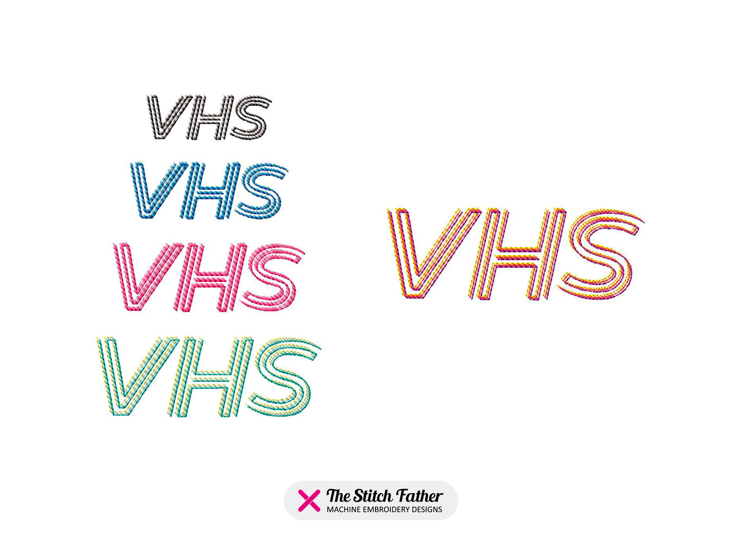 VHS Logo Linear Style
