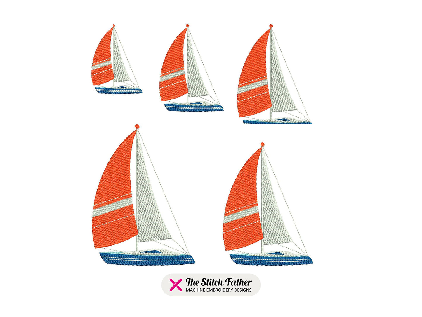 Detailed Sailboat