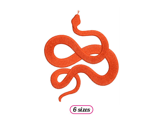 Snake Slithering Silhouette