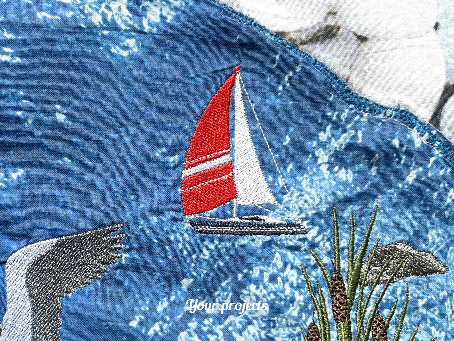 Detailed Sailboat