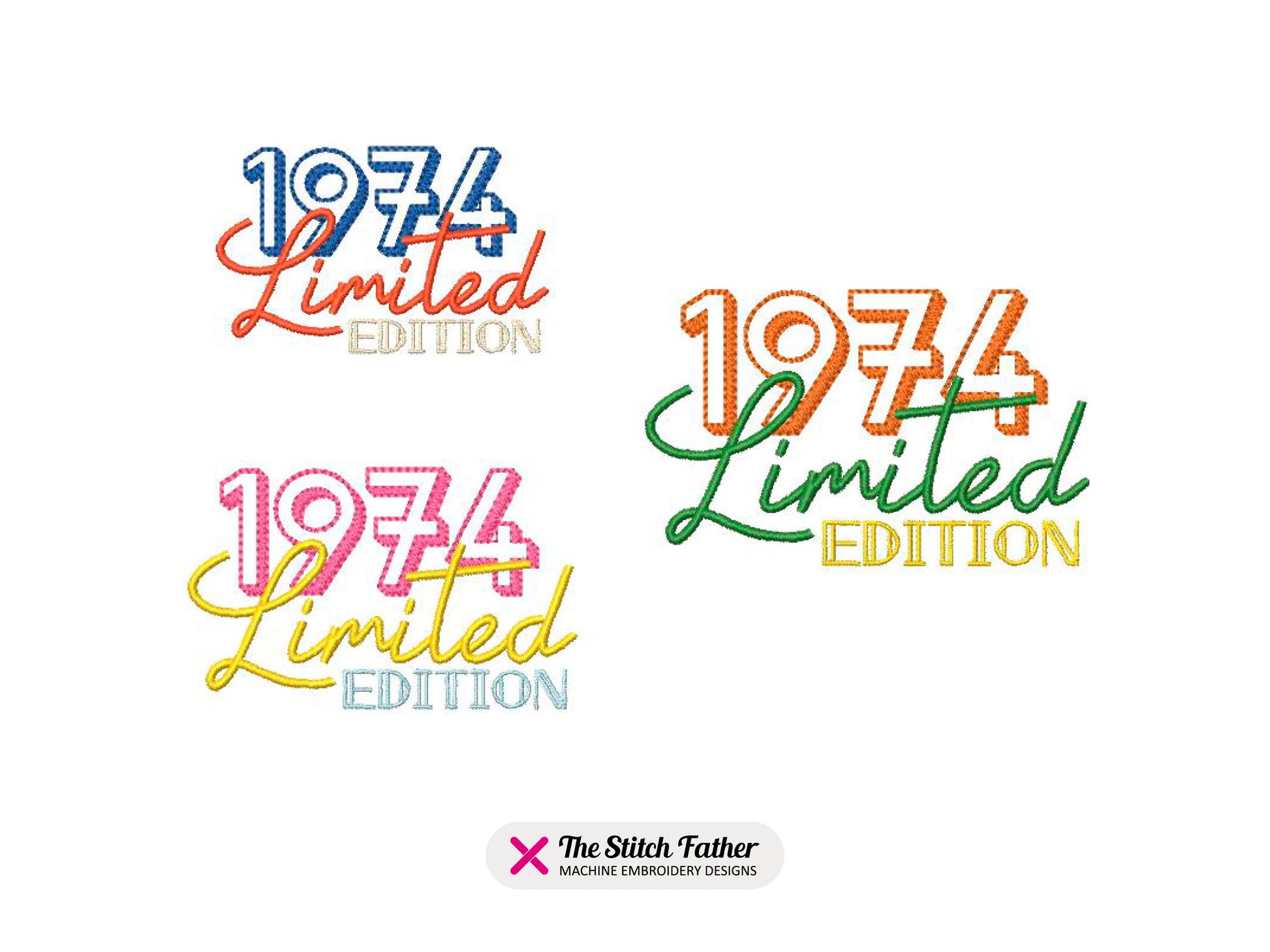 50th Birthday 1974 Logo