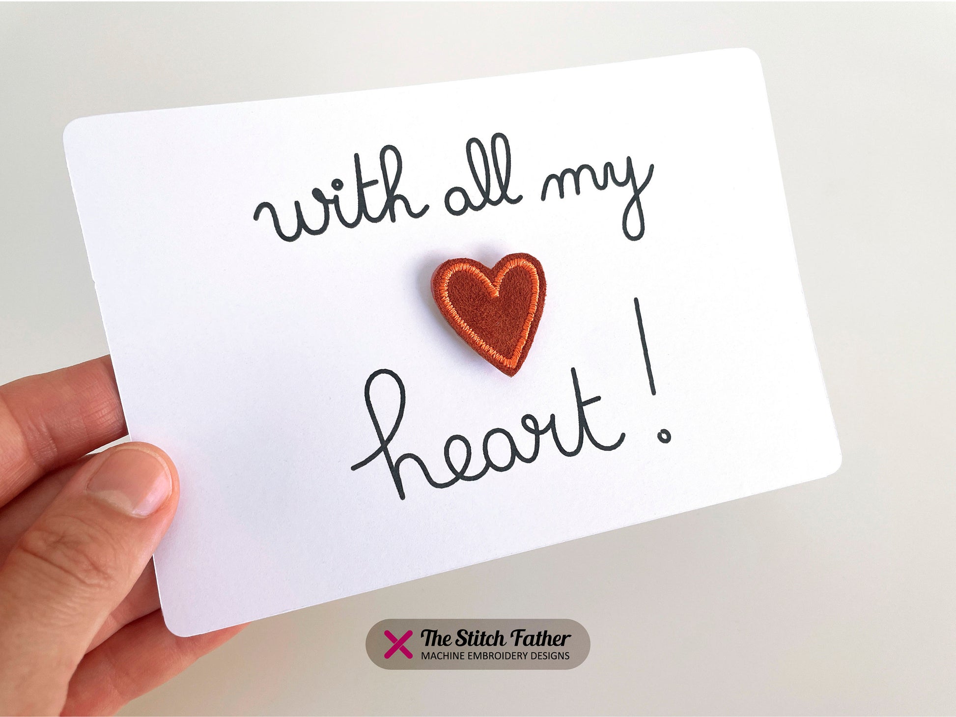Heart Pin Card Tutorial