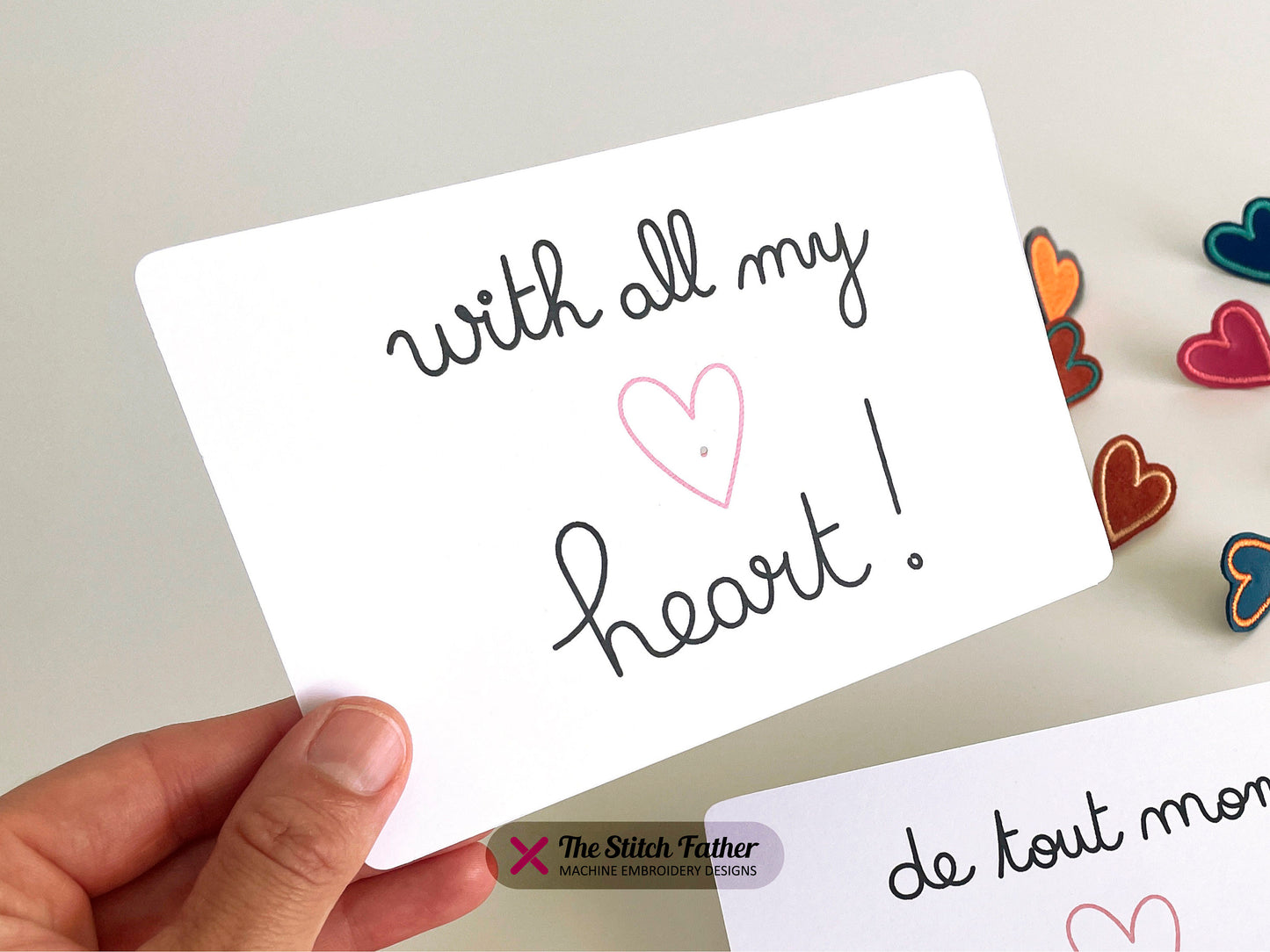 Heart Pin Card Tutorial