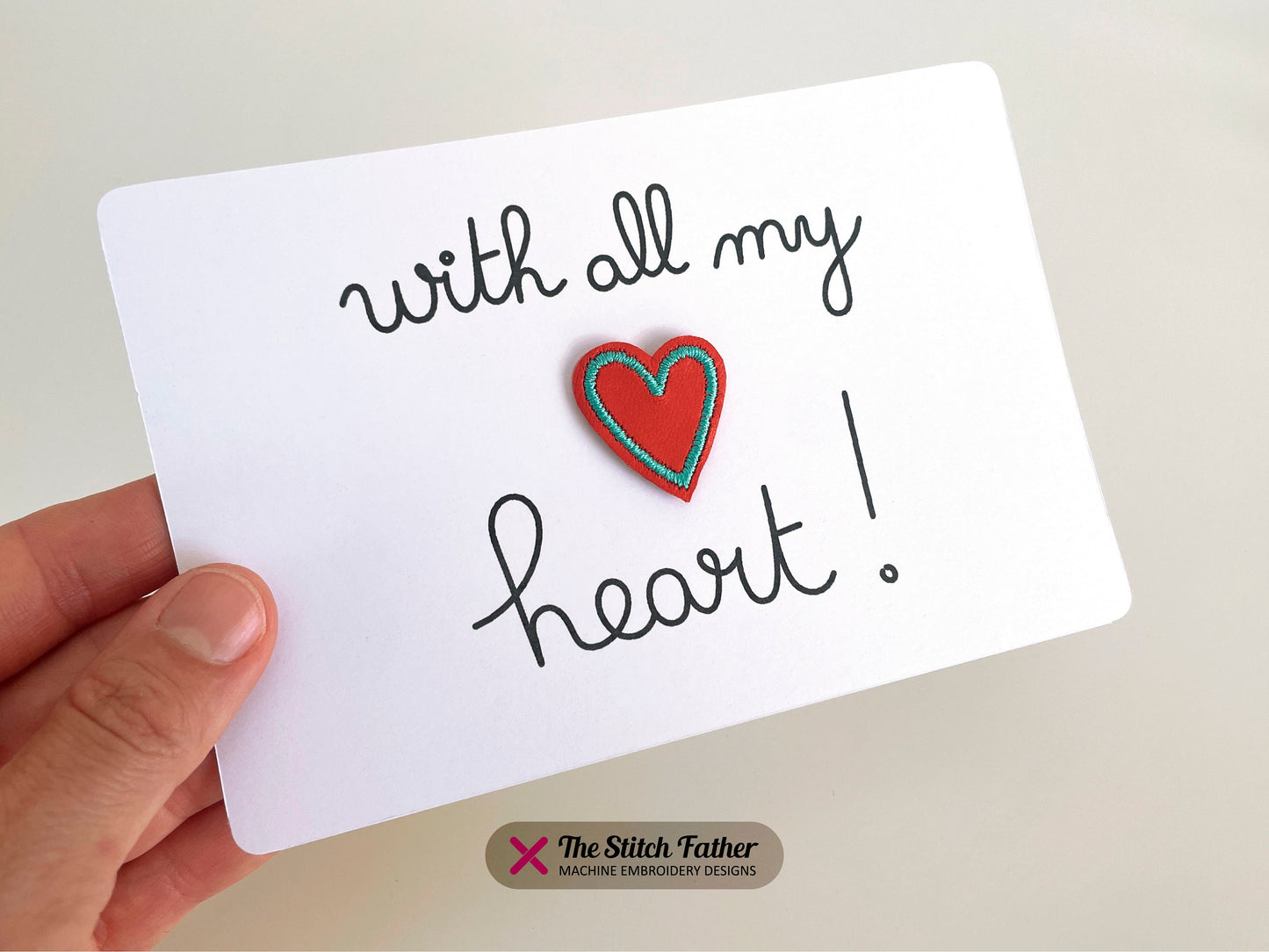 Heart Pin Card Tutorial