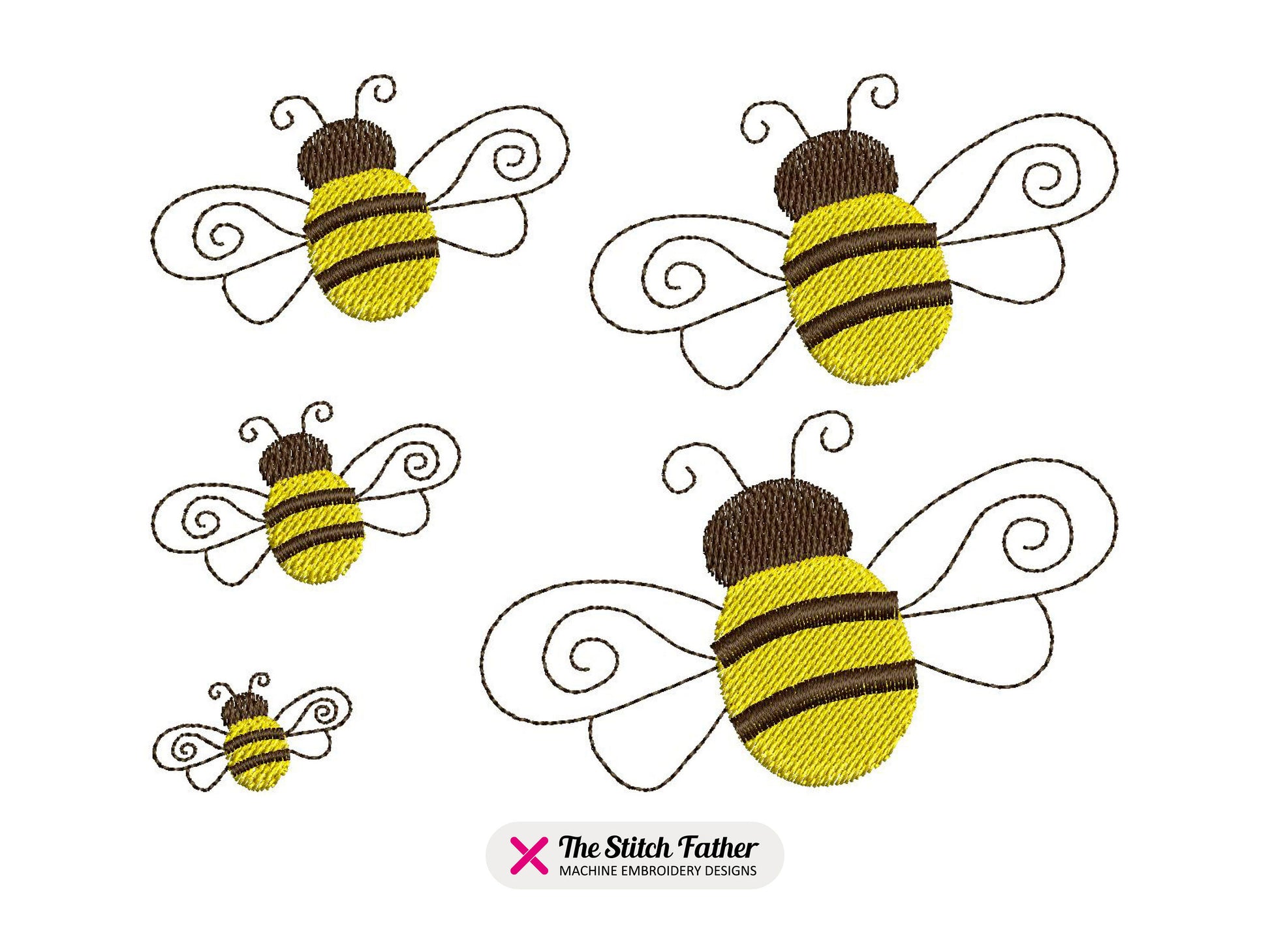 Cute Flying Bee