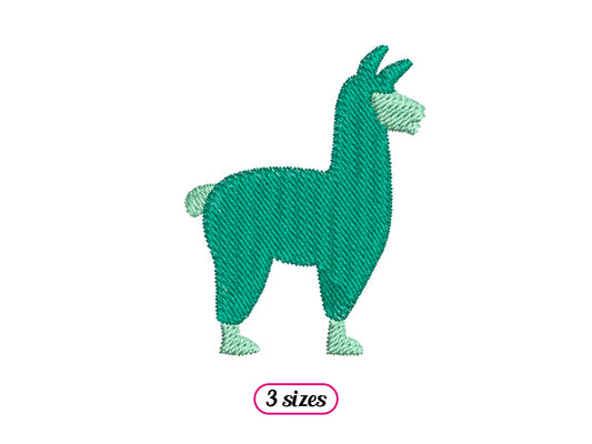 Mini Llama Silhouette