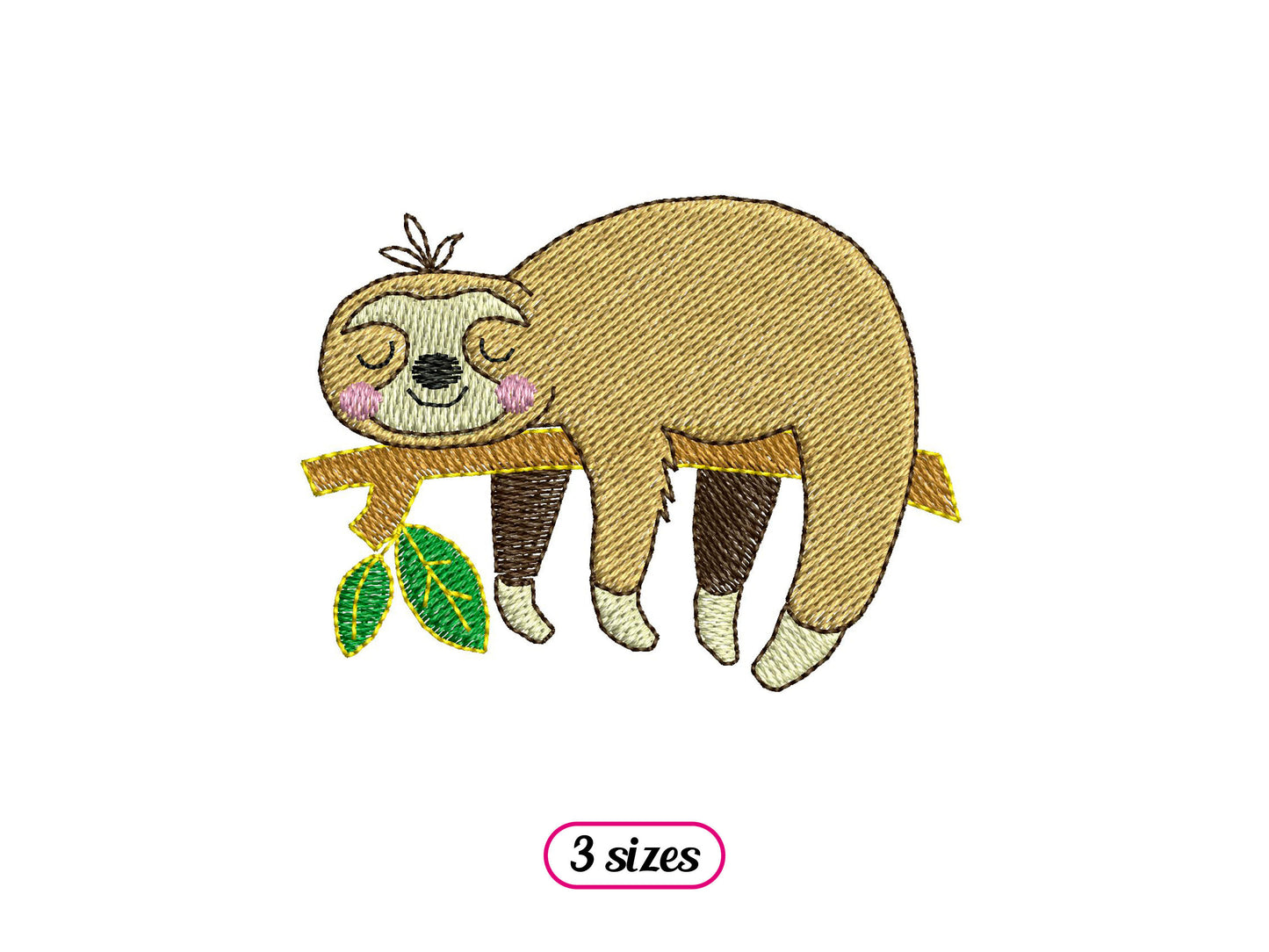 Mini Sloth Sleeping