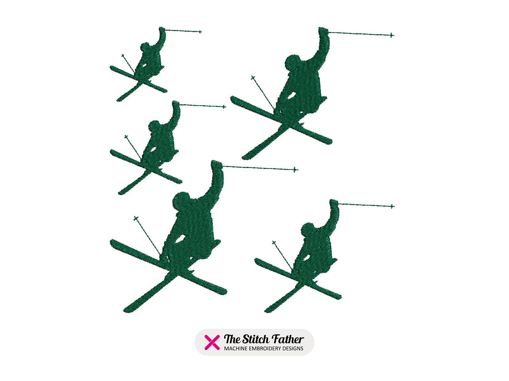 Skier Silhouette