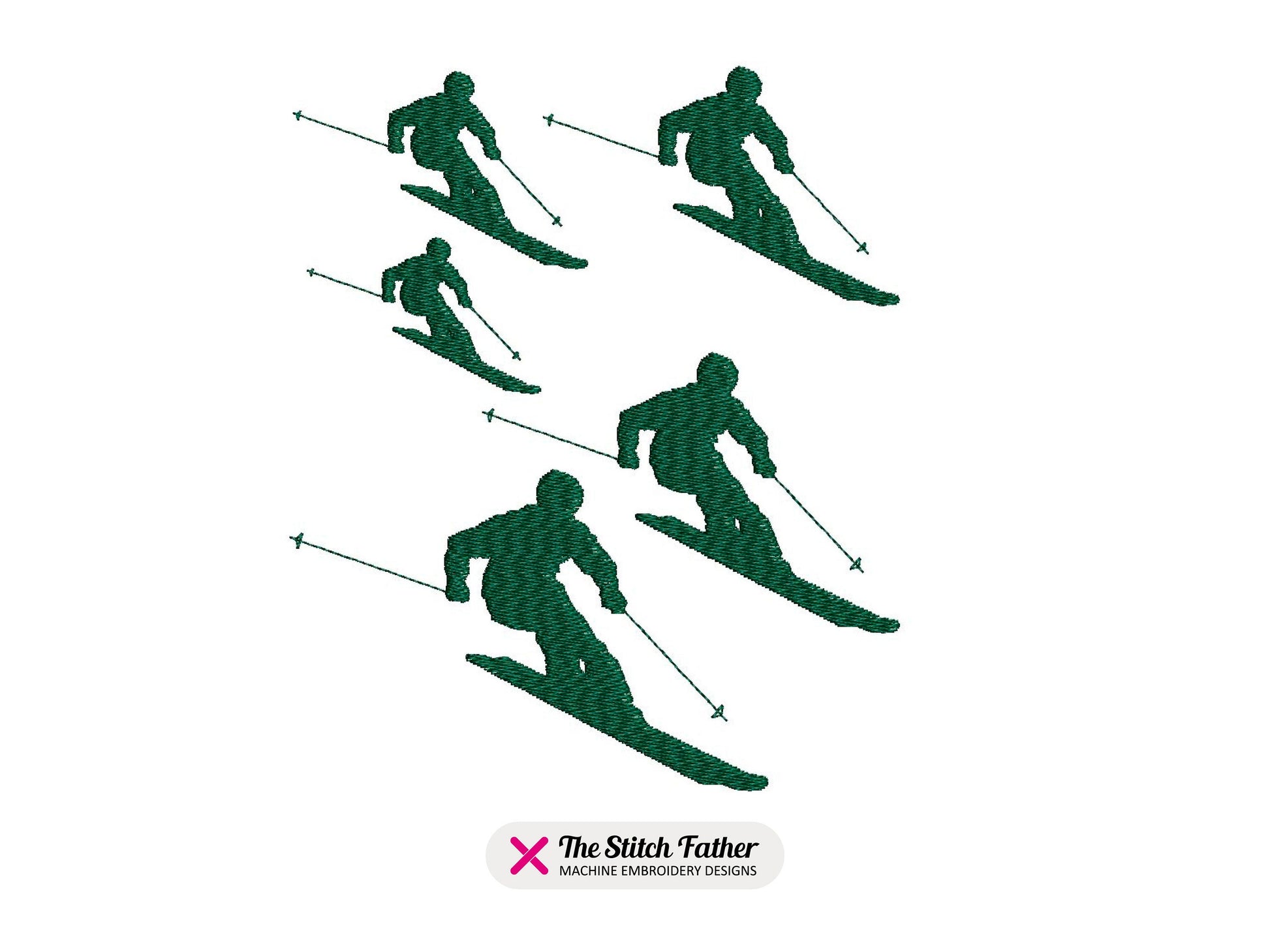 Skier Silhouette