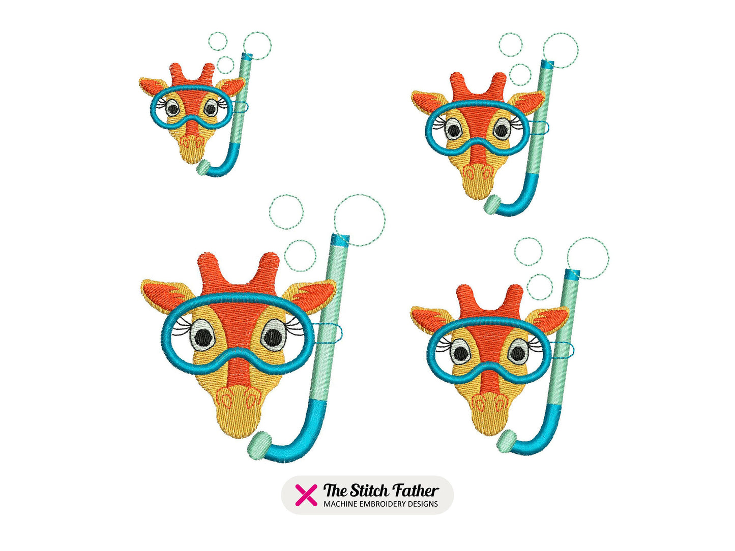 Mini Giraffe Face