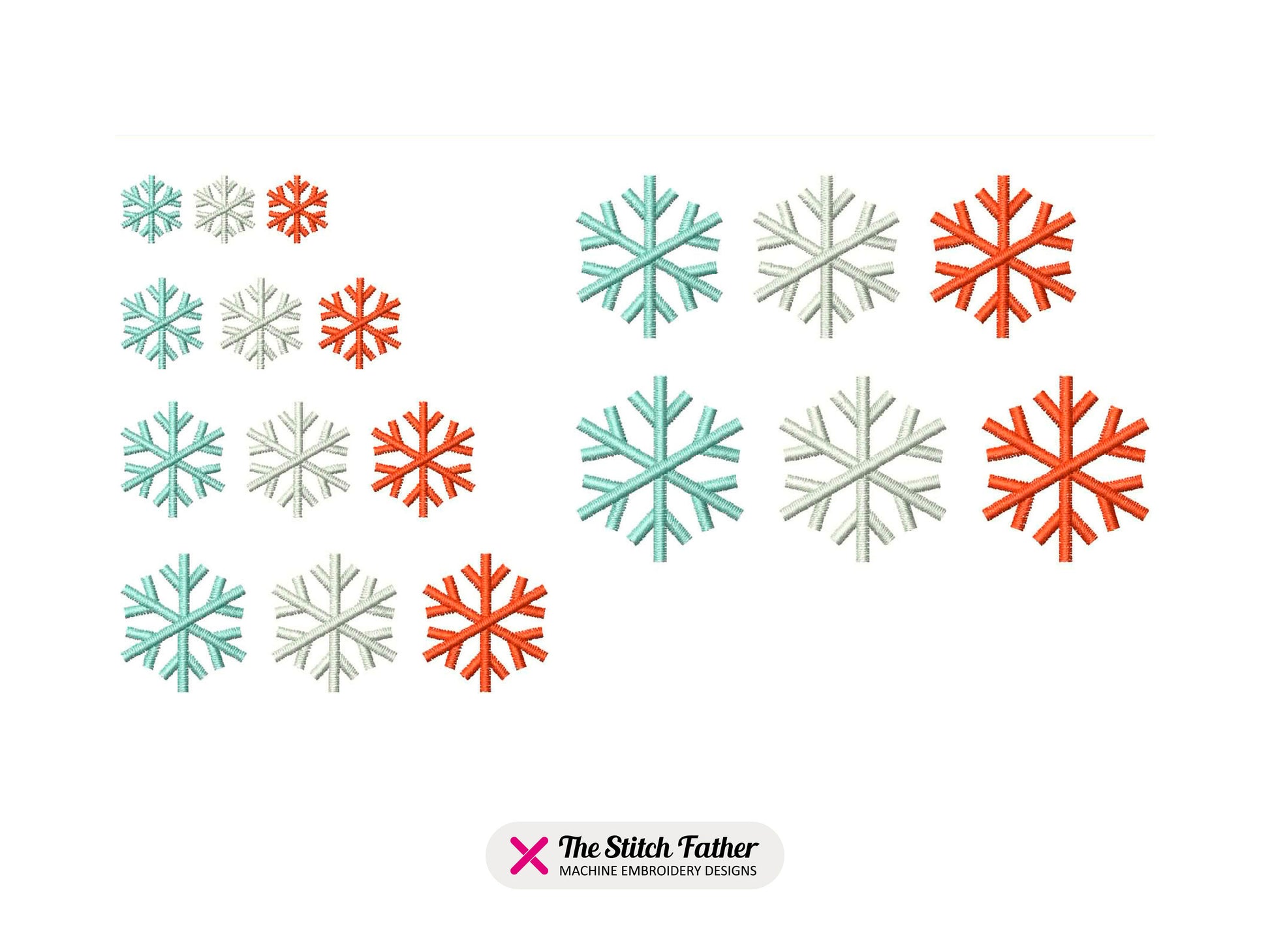 Snowflakes Horizontal Logo