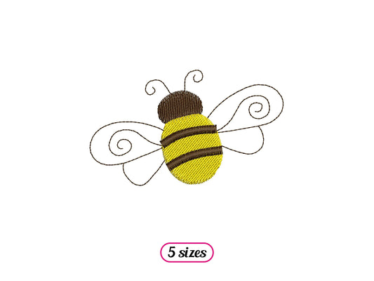 Cute Flying Bee