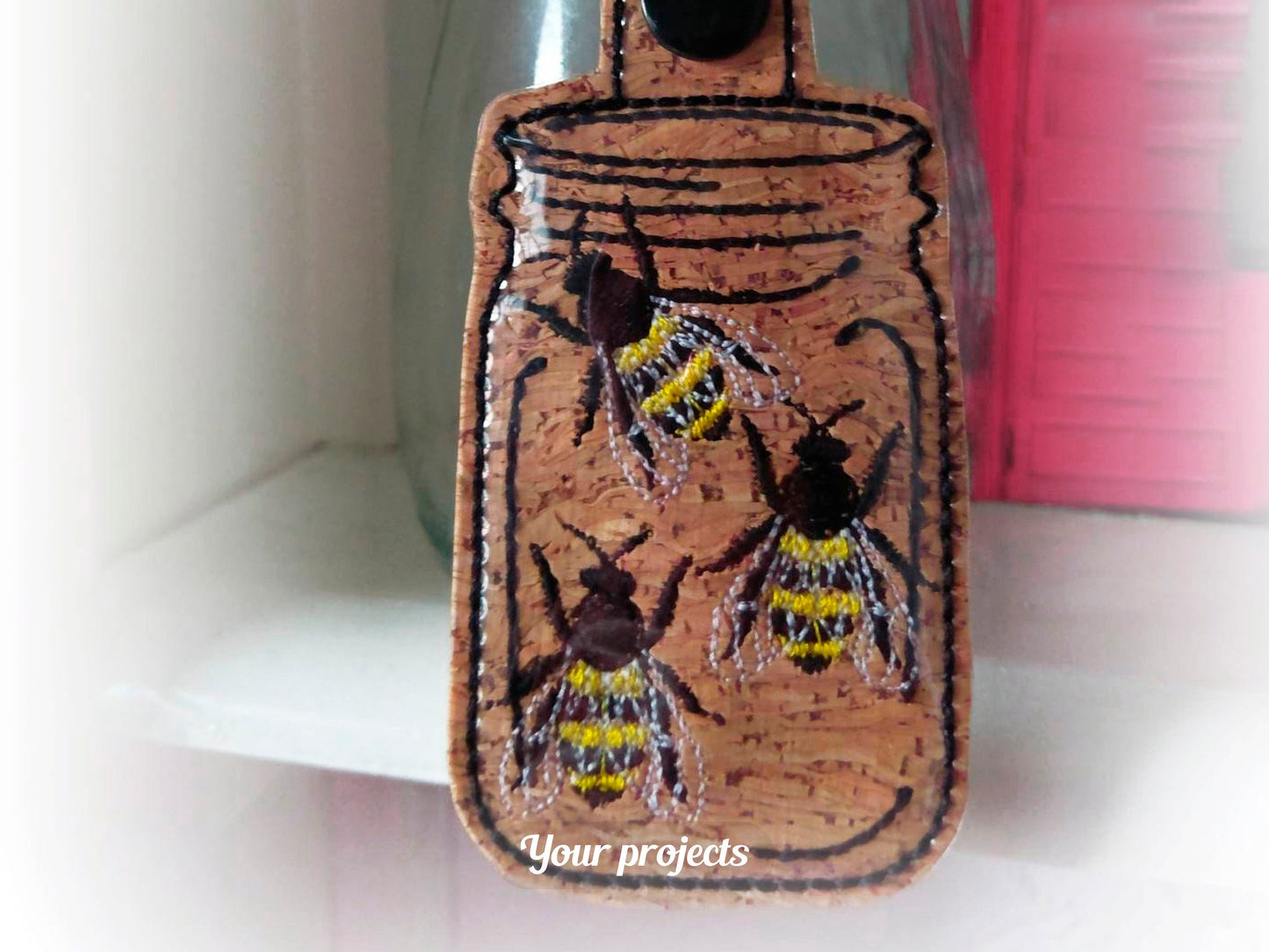 Mini Realistic Bee Top View