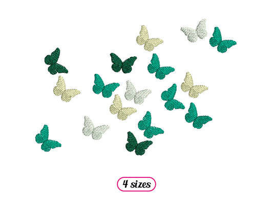 Flying Butterflies Large Group