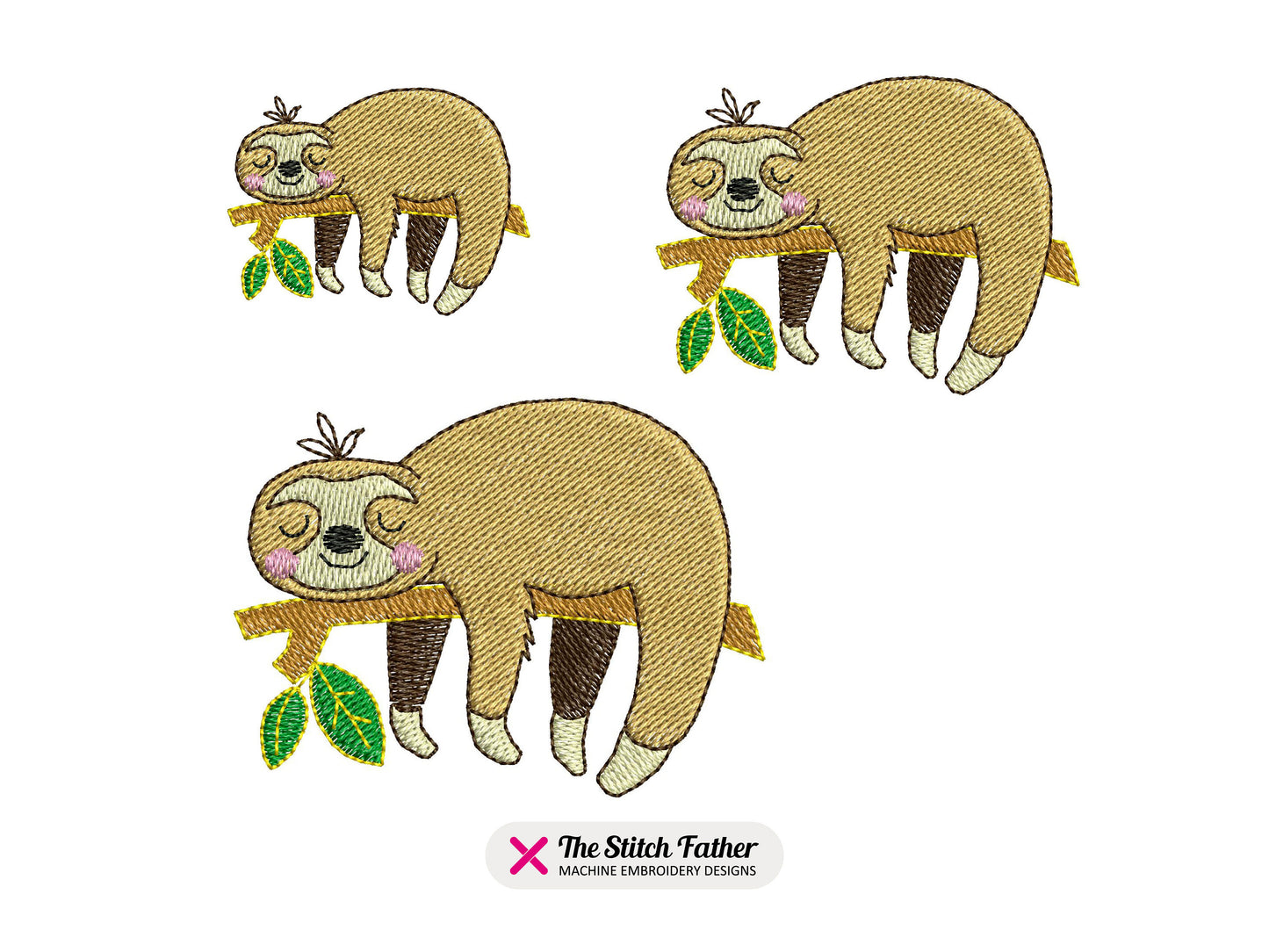 Mini Sloth Sleeping