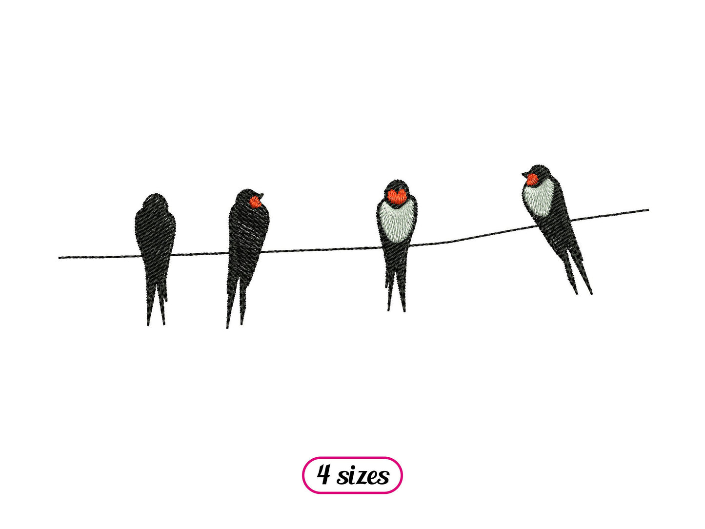 Swallows on Wire