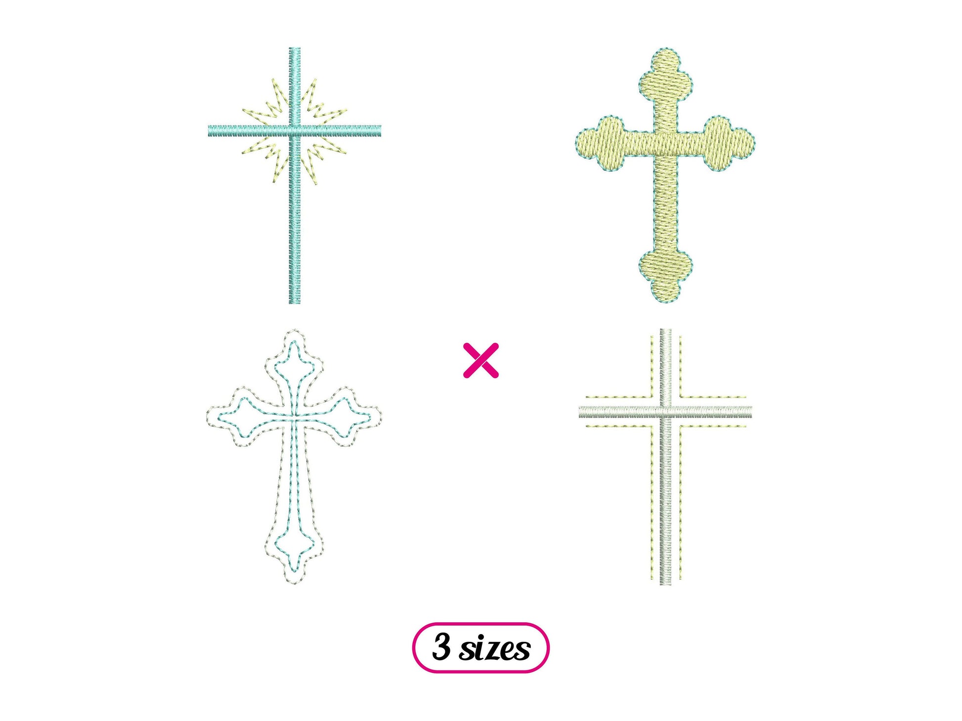 Mini Christian Cross Set